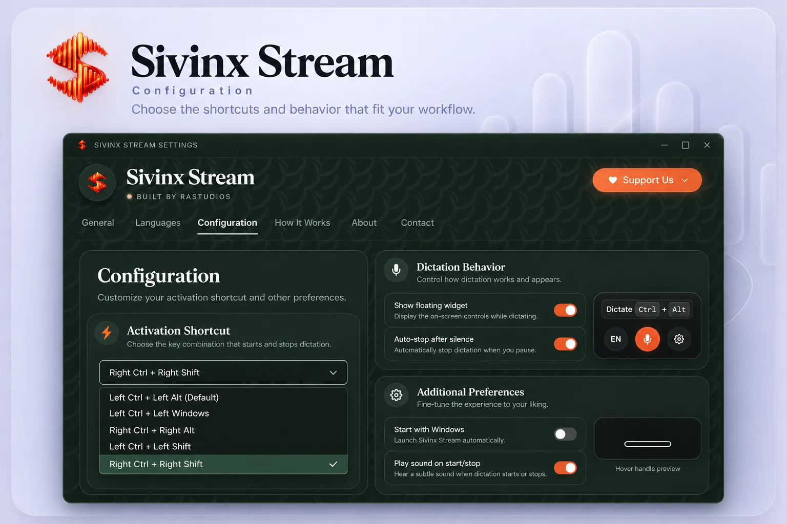 Sivinx Stream screenshot 2